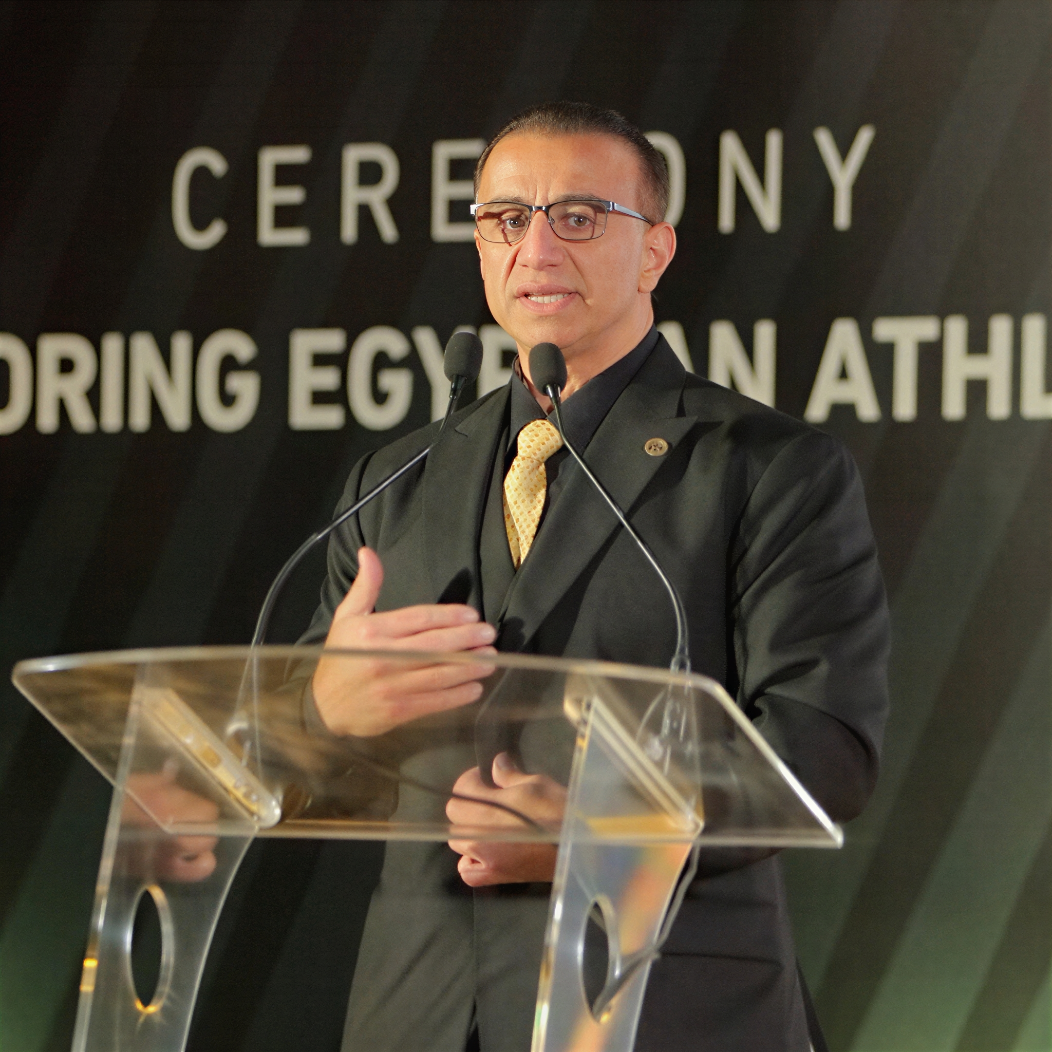 George Farah speaking